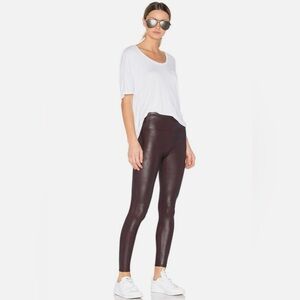 SPANX Faux Leather Leggings - Size L